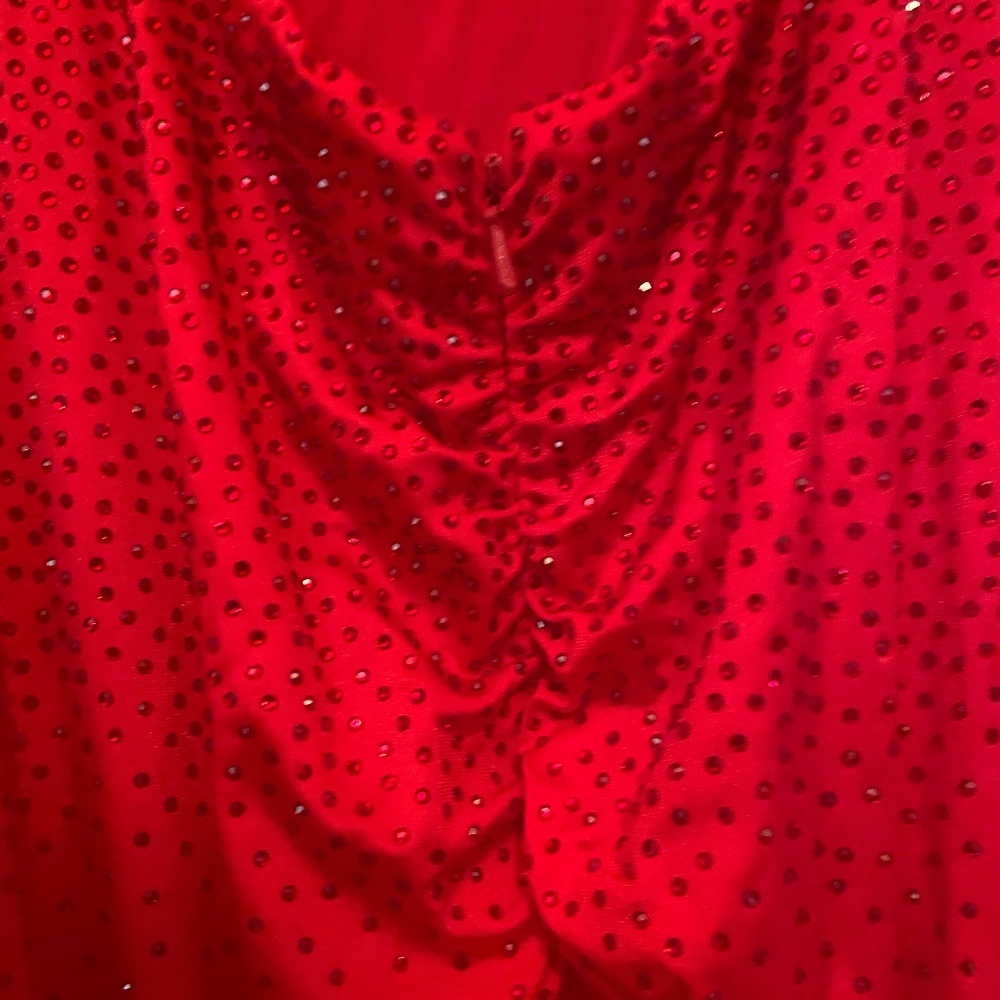 Red Prom Dress - Picture 3 of 4